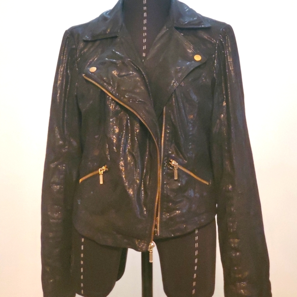 Rock & Republic Black Moto Jacket